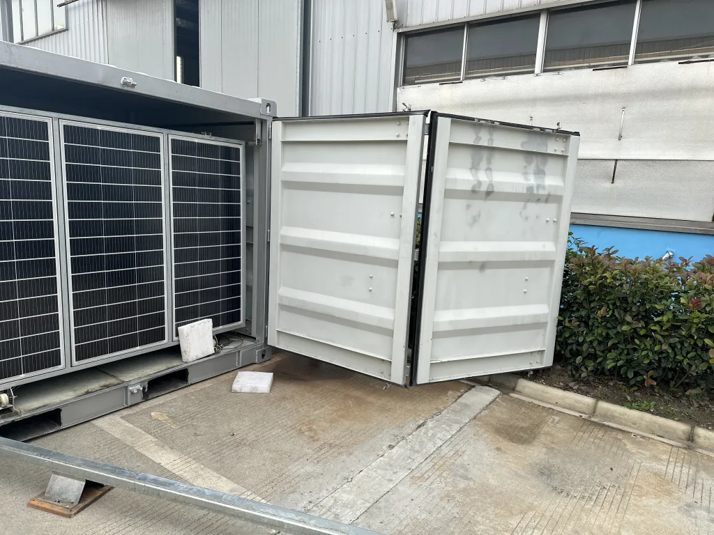 mobile solar container
