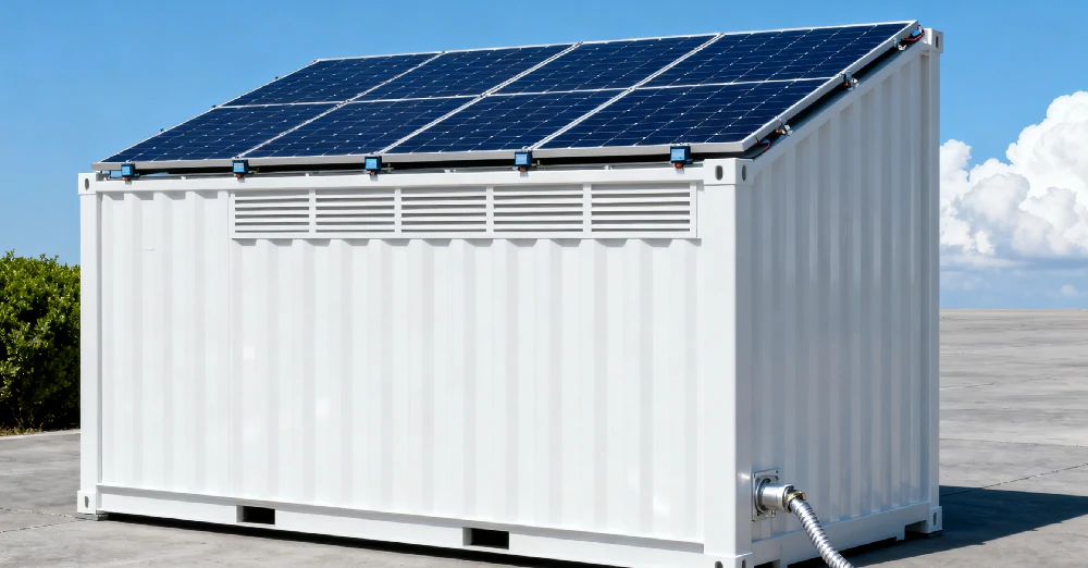 mobile solar container