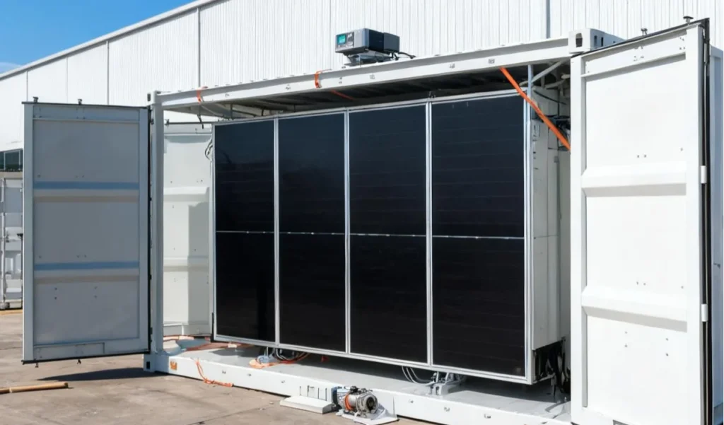 mobile solar container