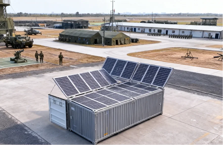 mobile solar container