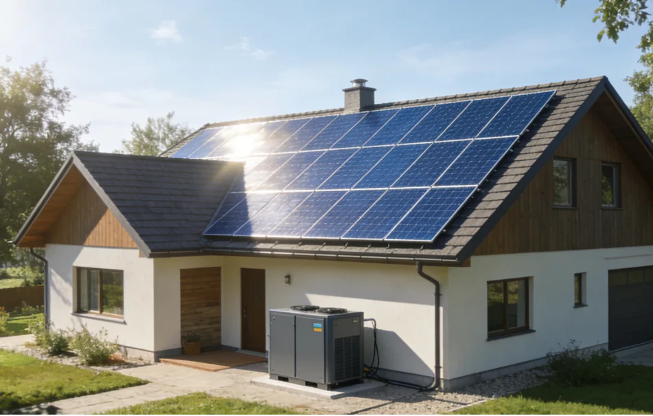 self contained solar power system