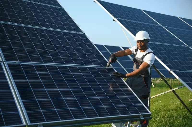 Maintenance of solar shipping containers
