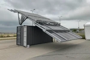 tracking solar container